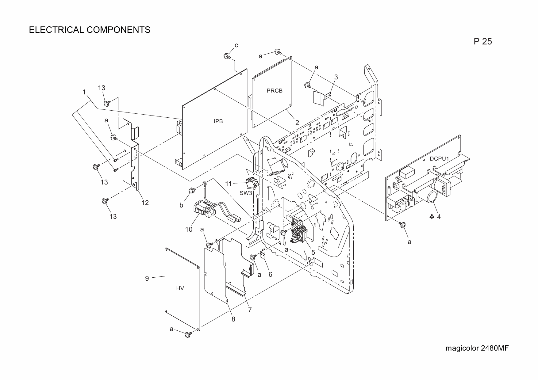 Konica-Minolta magicolor 2480MF 4556 Parts Manual-6